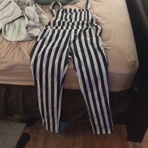 Jumpsuit with the back out