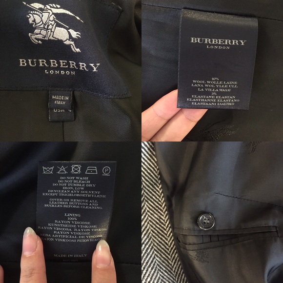 Burberry wool coat - Picture 3 of 4