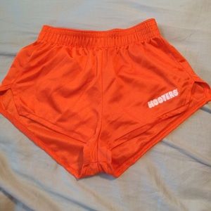 Authentic hooters uniform shorts with elastic band