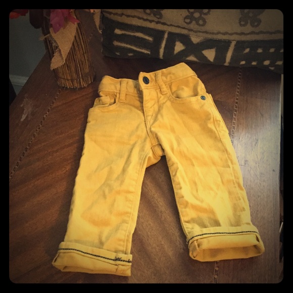 Baby Mustard color Jeans