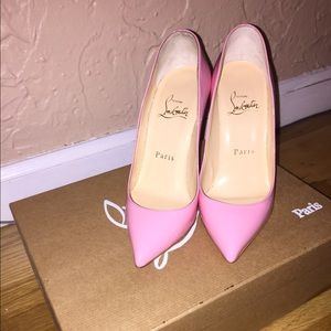 Baby pink Follies Pigalle in 34.5
