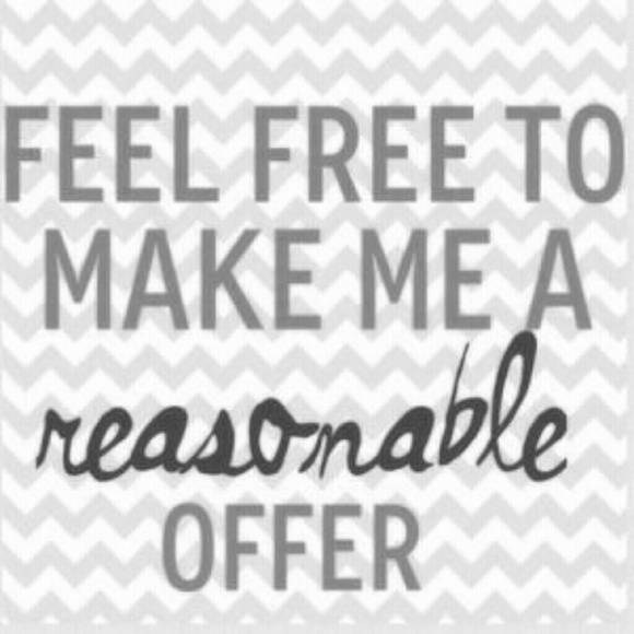 Please feel free to make me a offer