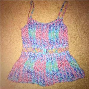 NEW PacSun multicolored tank top!!!