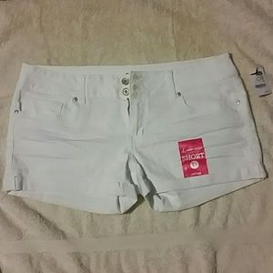 White shorts