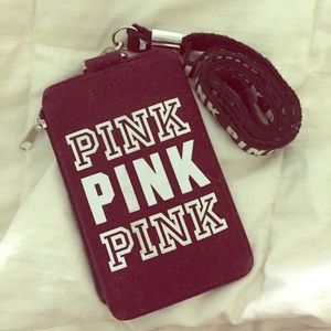 Vs pink lanyard