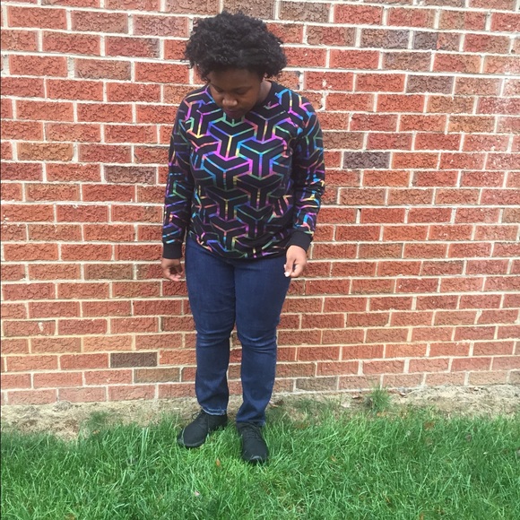 🎀Geoprint MultiColor Sweatshirt🎀