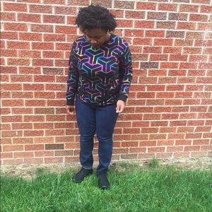 🎀Geoprint MultiColor Sweatshirt🎀