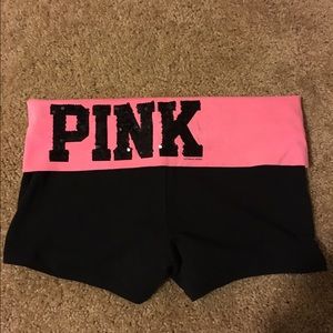 SOLD VS Pink yoga shortie