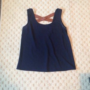 Navy blue tank