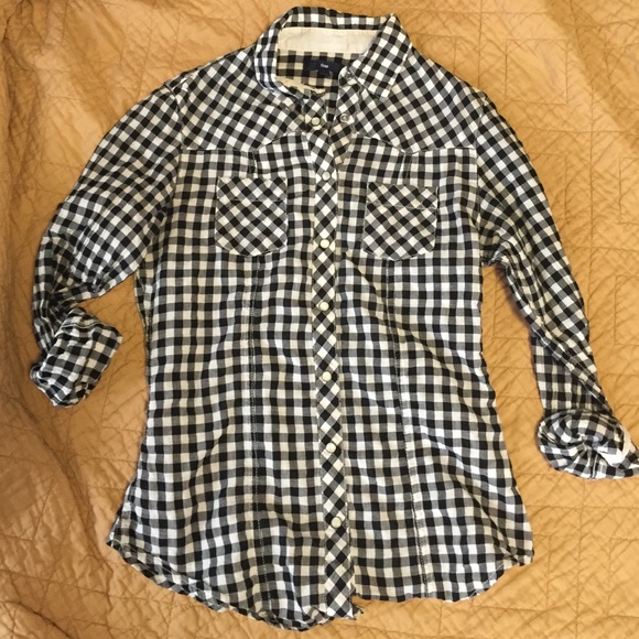 Gap checked shirt.