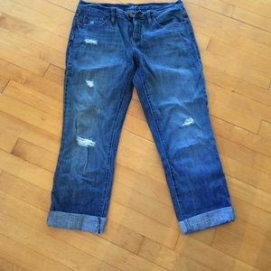Loft jeans- distressed
