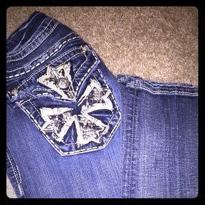 Miss Me skinny Jeans! Size 26!