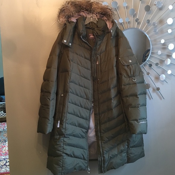 Absolutely Glorious Army Green Down Winter Coat