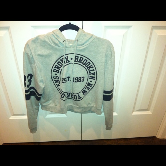 Crop hoodie from South Africa
