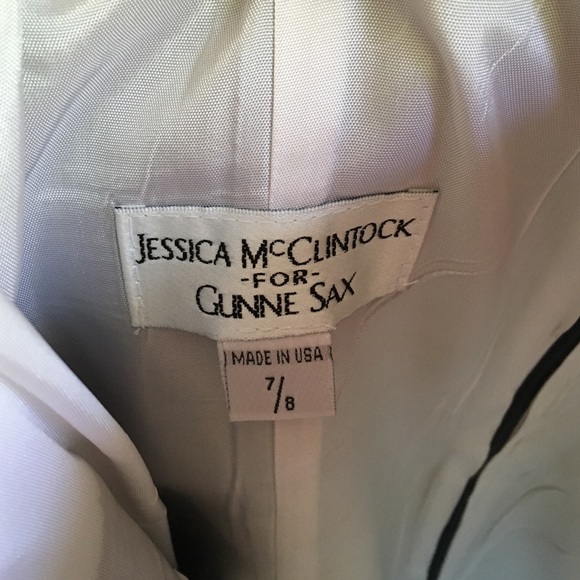 Jessica McClintock color block formal dress - Picture 3 of 4