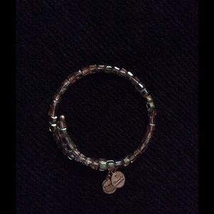 Alex and Ani teal starry eyed wrap