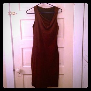 Vintage suede dress
