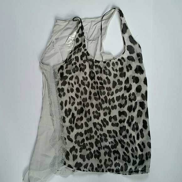 Sheer Leopard print Tank - Picture 2 of 3