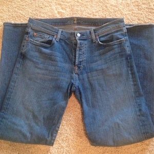 Mens 7 for all mankind jeans relaxed fit