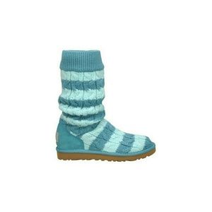 UGG Classic Tall Stripe Cable Knit Boot