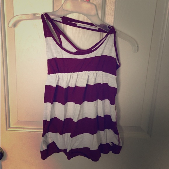 Striped Abercrombie & Fitch top