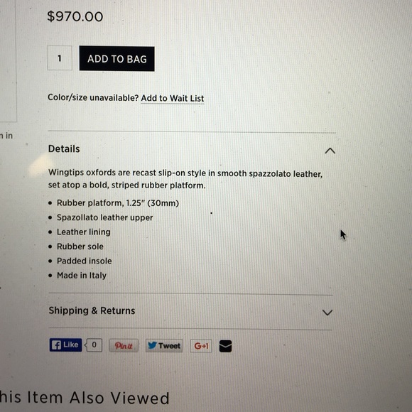 Prada wingtips black/white leather oxfords - Picture 4 of 4