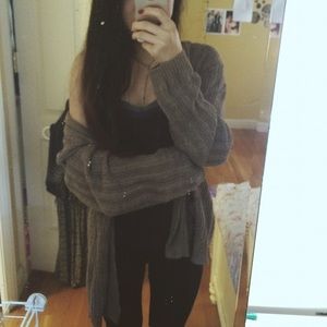 Knit cardigan