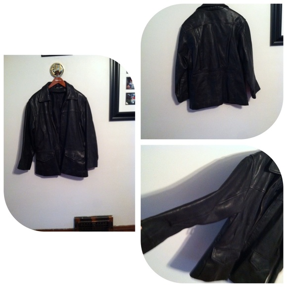 Men's leather jacket