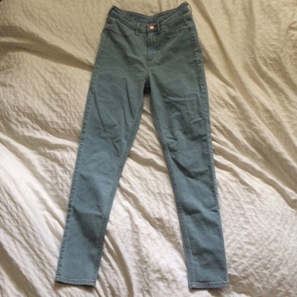High Waisted Skinny Jeans