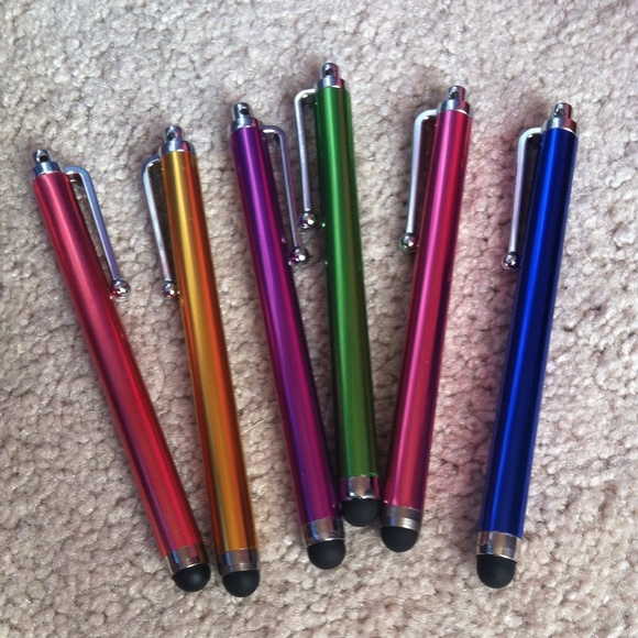 Styluses and Purple Shirt