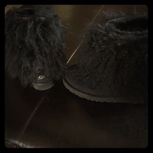 Furry Ugg boots