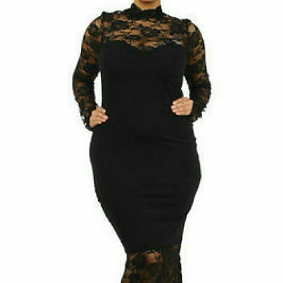 Lace Trumpet style dress