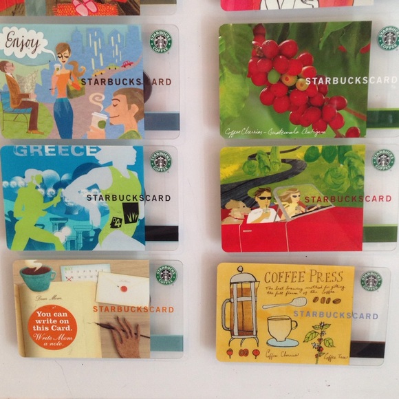 Starbucks Gift Card Magnets (10) - Picture 2 of 3
