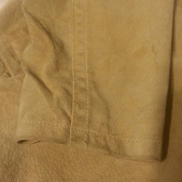 Light suede classic cut jacket usable pockets - Picture 3 of 3