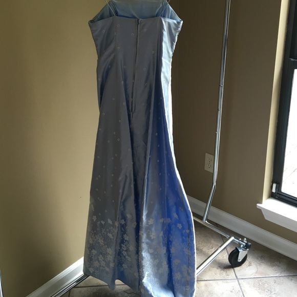 Light Blue Formal Dress - Picture 4 of 4