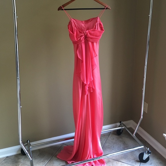 Betsy & Adam Pink formal gown - Picture 2 of 3