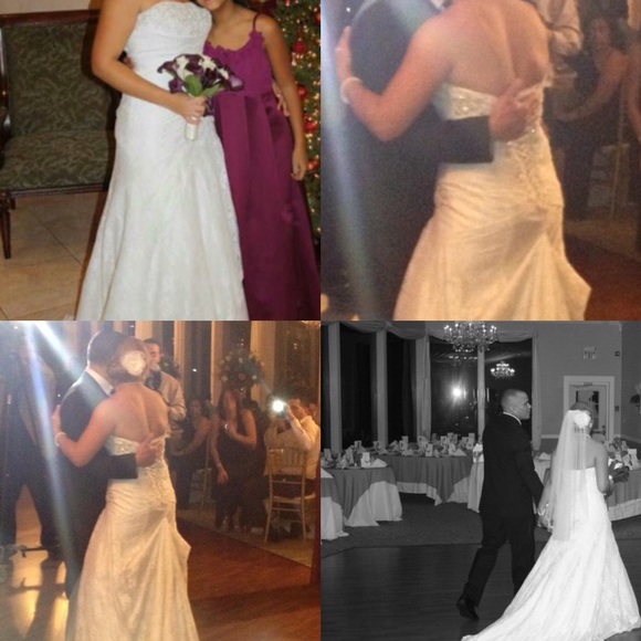 David's bridal beautiful wedding gown