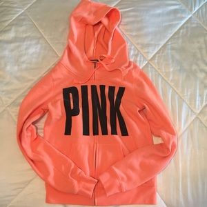 🚫NO OFFERS🚫 Victoria's Secret PINK zip up hoodie