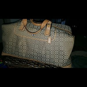 Coach Signature Cabin Duffle Bag