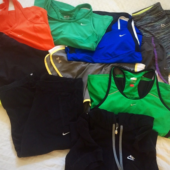 Nike, Under Amour, New Balance workout bundle