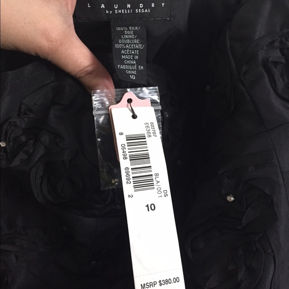 Laundry by Sherri Segal black evening dress - Picture 3 of 4