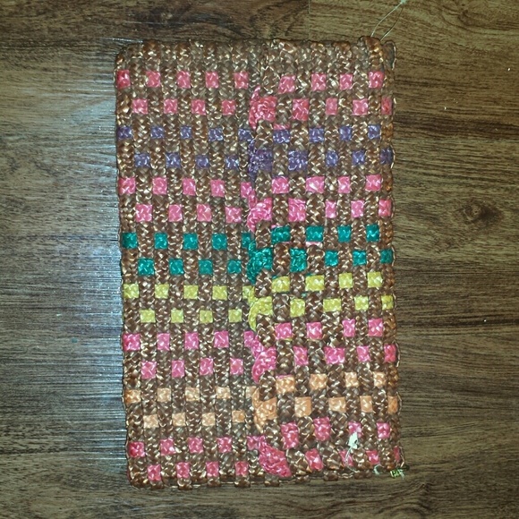 Clutch purse with "Chain" shoulder strap