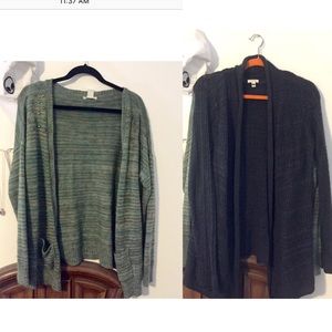 *SALE* BOTH FOR $23 - Knit Cardigan Bundle