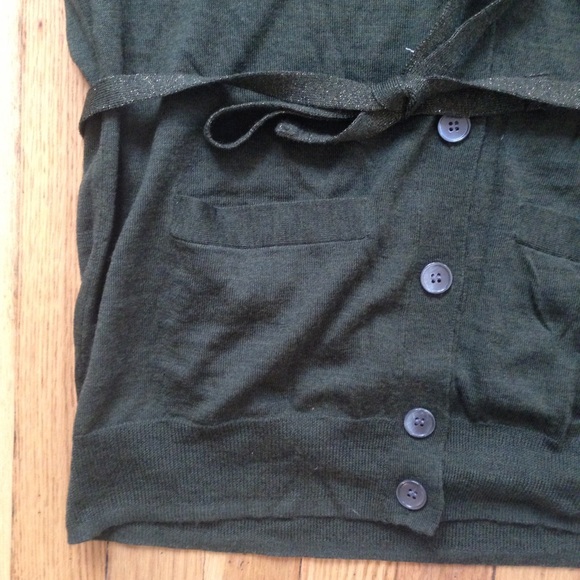 SOLD J. Crew v-neck cardigan. - Picture 3 of 4
