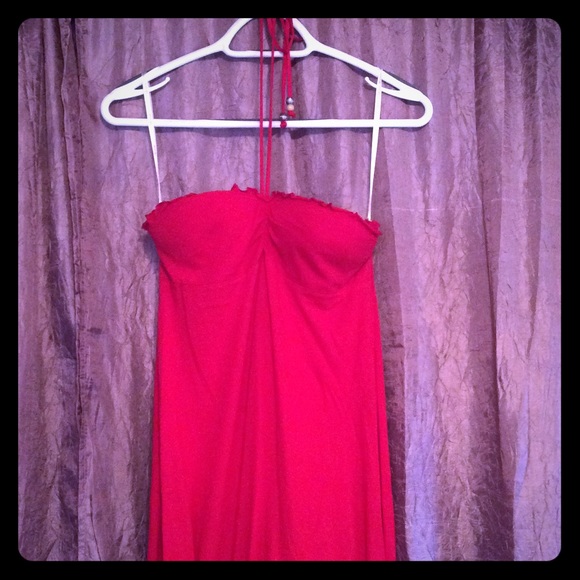 Red maxi dress - Picture 1 of 3