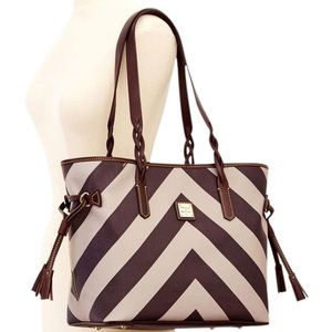 Dooney and Bourke Chevron Bailey Bag