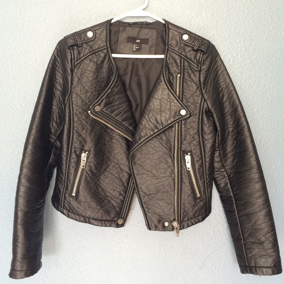 H&M Faux Leather Jacket