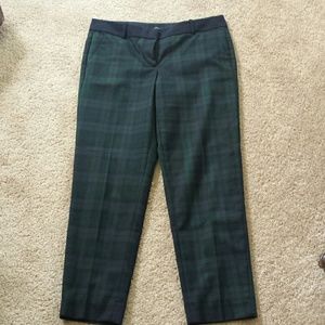 LOFT Pants - Plaid ankle pant LOFT Pants - Plaid ankle pant