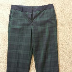 LOFT Pants - Plaid ankle pant LOFT Pants - Plaid ankle pant