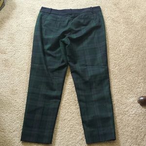 LOFT Pants - Plaid ankle pant LOFT Pants - Plaid ankle pant